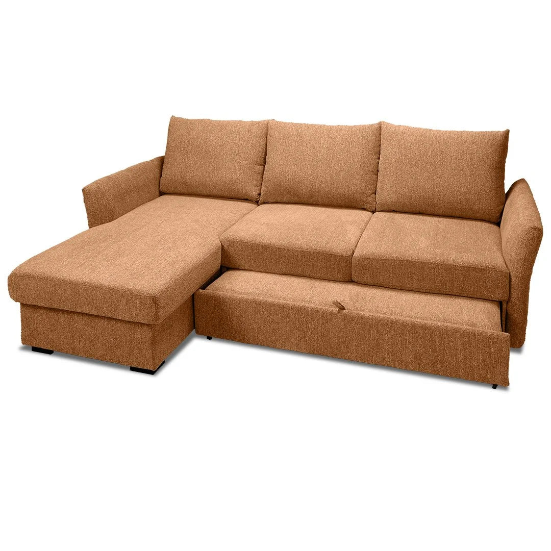 Time Pull Out Sofa Bed - Terracotta