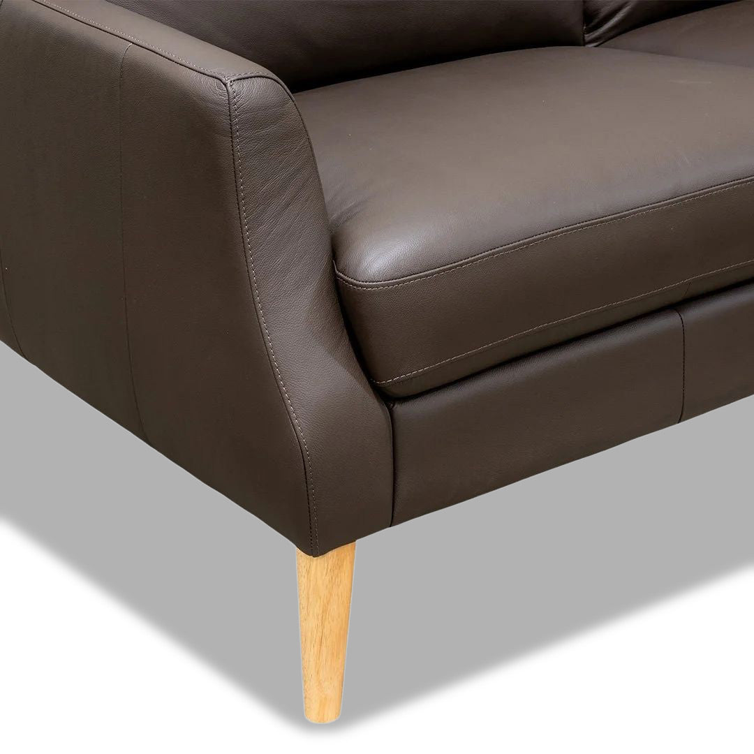 Zenith 2 + 3 Seater - Dark Brown