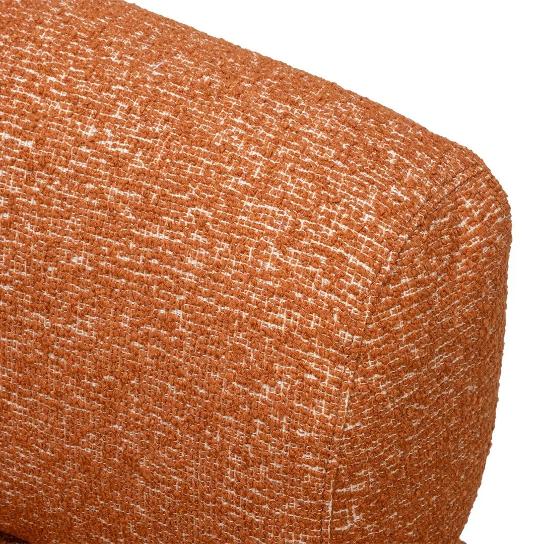 Zion Swivel Chair - Terracotta