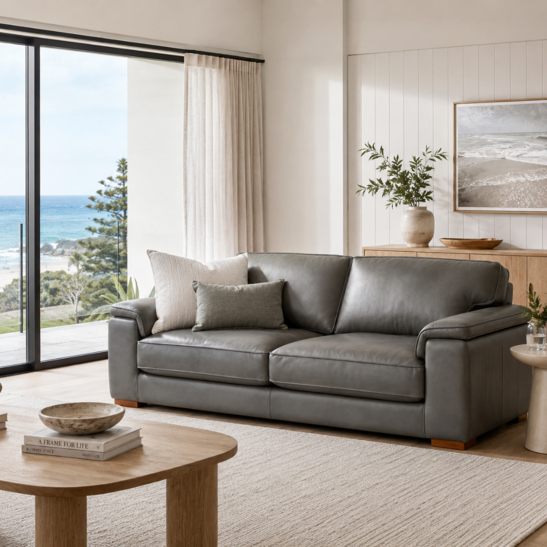 Barton 3 seater - Charcoal