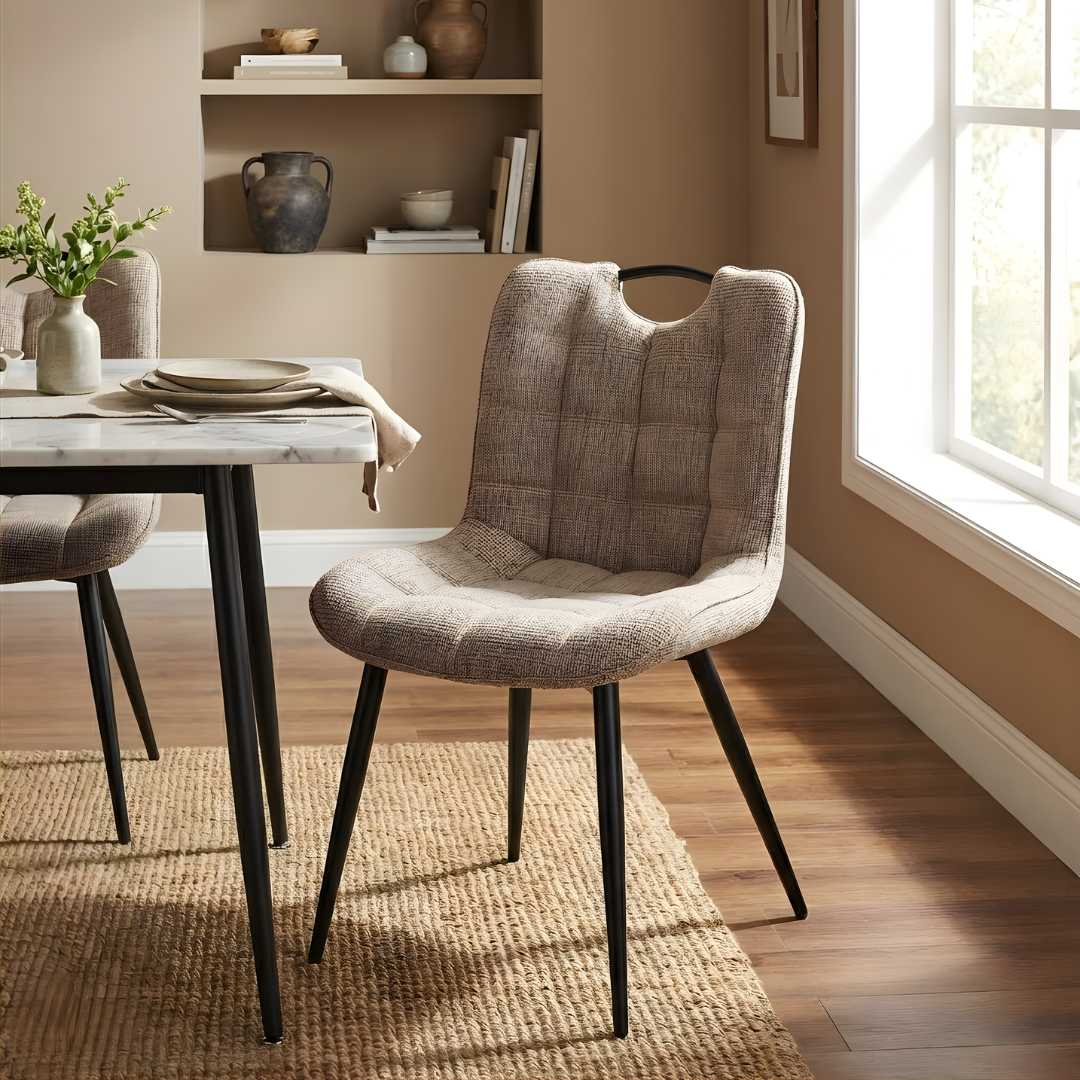 Caleb Dining Chair - Brown