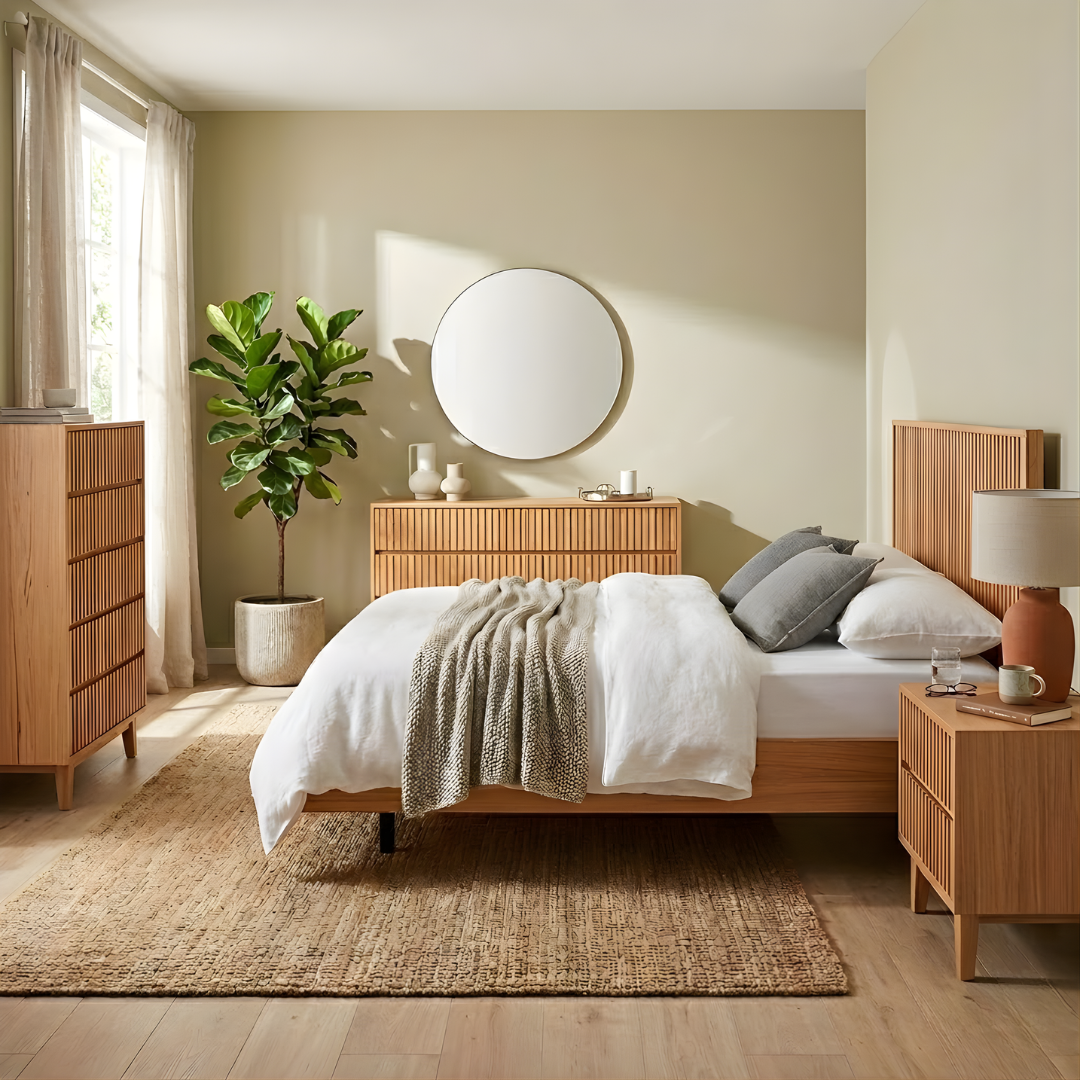 Deco King Bed