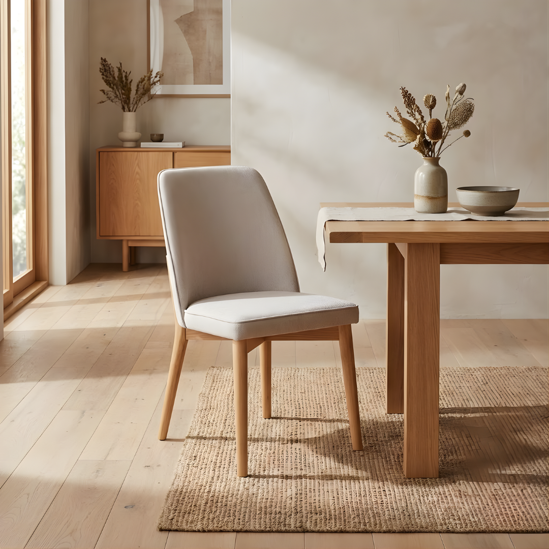 Harper Dining Chair - Natural Leg